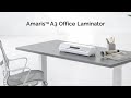 Fellowes Amaris A3 Laminator with Starter Pack