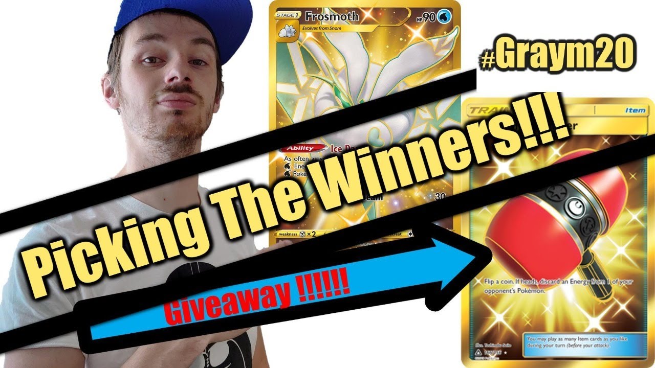 Secret Rare Crushing Hammer & Frosmoth Picking the winners YouTube