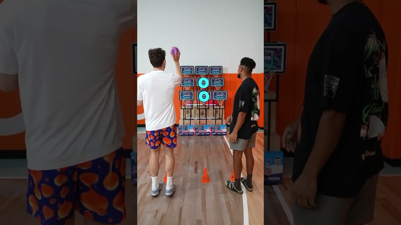 Mini-Hoop Tic Tac Toe!