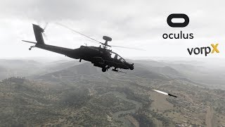 ArmA 3 - AH-64 Apache - Oculus Rift CV1 + Vorpx  18.3.0