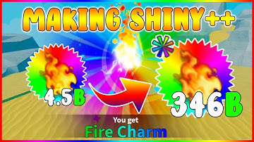 Making Fire Charm Eternal Shiny++ | Weapon Fighting Simulator