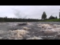 река Сухая водла пор Нижневамский 2012
