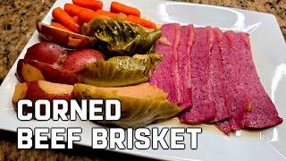 Corned Beef Brisket Recipe with Cabbage, Potatoes and Carrots Using a Crock-Pot