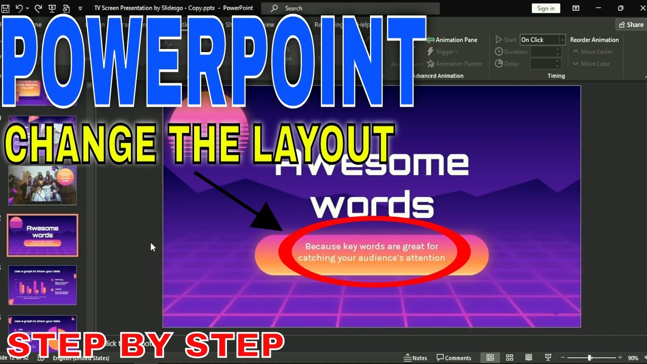 ✅ How To Change The Layout Of The Slide In PowerPoint 🔴