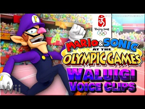 All Waluigi Voice Clips Mario Sonic At The Olympic Games Beijing 2008 Charles Martinet