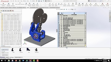 EBOM in SOLIDWORKS MBD
