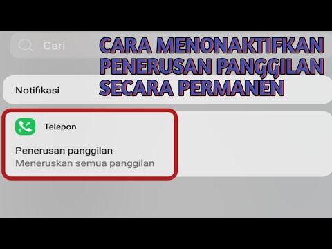 Video: Cara Mengatur Penerusan Panggilan MTS