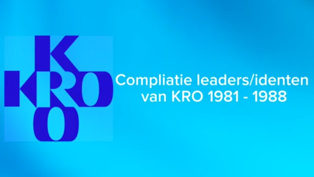 KRO leaders/identen compliatie van 1981 - 1988