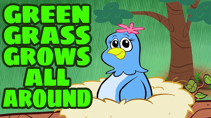 Green Grass Grows All Around - Children's Song with Lyrics - Kids Songs by The Learning Station