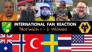 🌍 GLOBAL REACTION 🎄 Norwich 1-2 Wolves