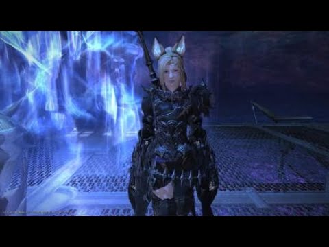【FF14】極リヴァイアサン　暗黒騎士７０　ソロ【制限解除】