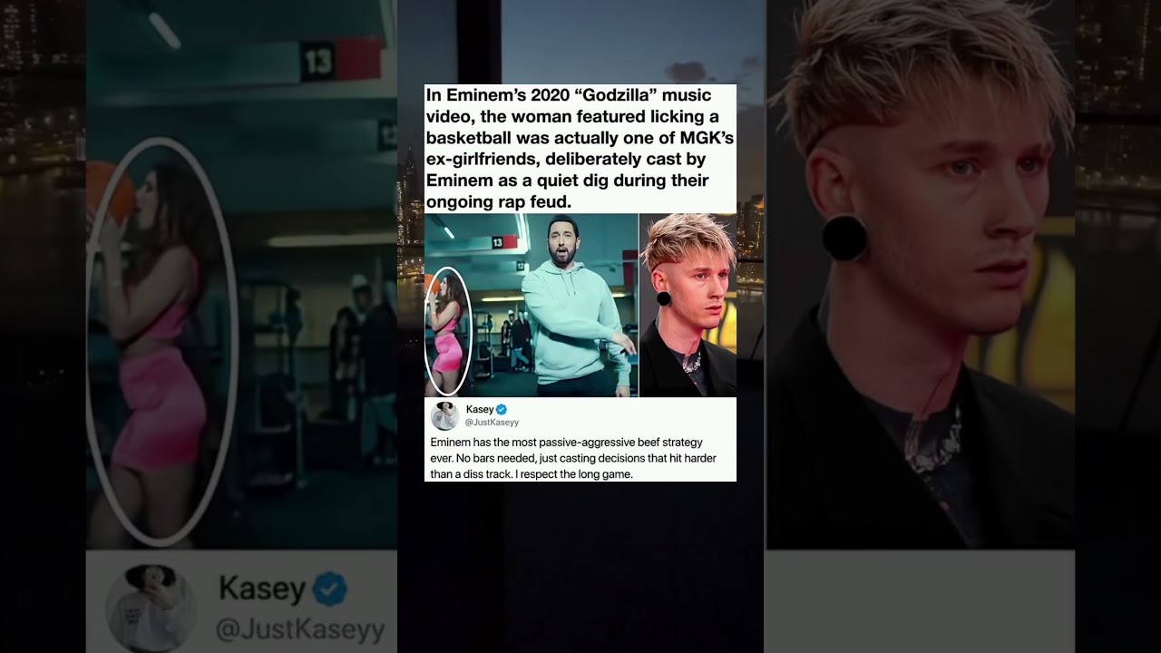 Eminem has the most passive-aggressive beef strategy ever