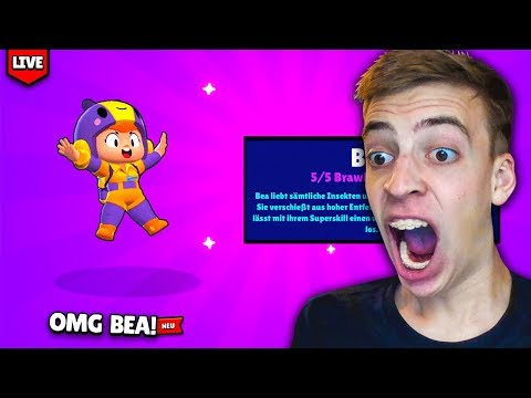 NEUER BRAWLER BEA LIVE MEGA BOX OPENING AUF NEUEM ACCOUNT!! Brawl Stars Live deutsch - NEUER BRAWLER BEA LIVE MEGA BOX OPENING AUF NEUEM ACCOUNT!! Brawl Stars Live deutsch