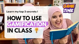Classroom Gamification Explained: what is it and 3 easy ways to use it in your next session! Content