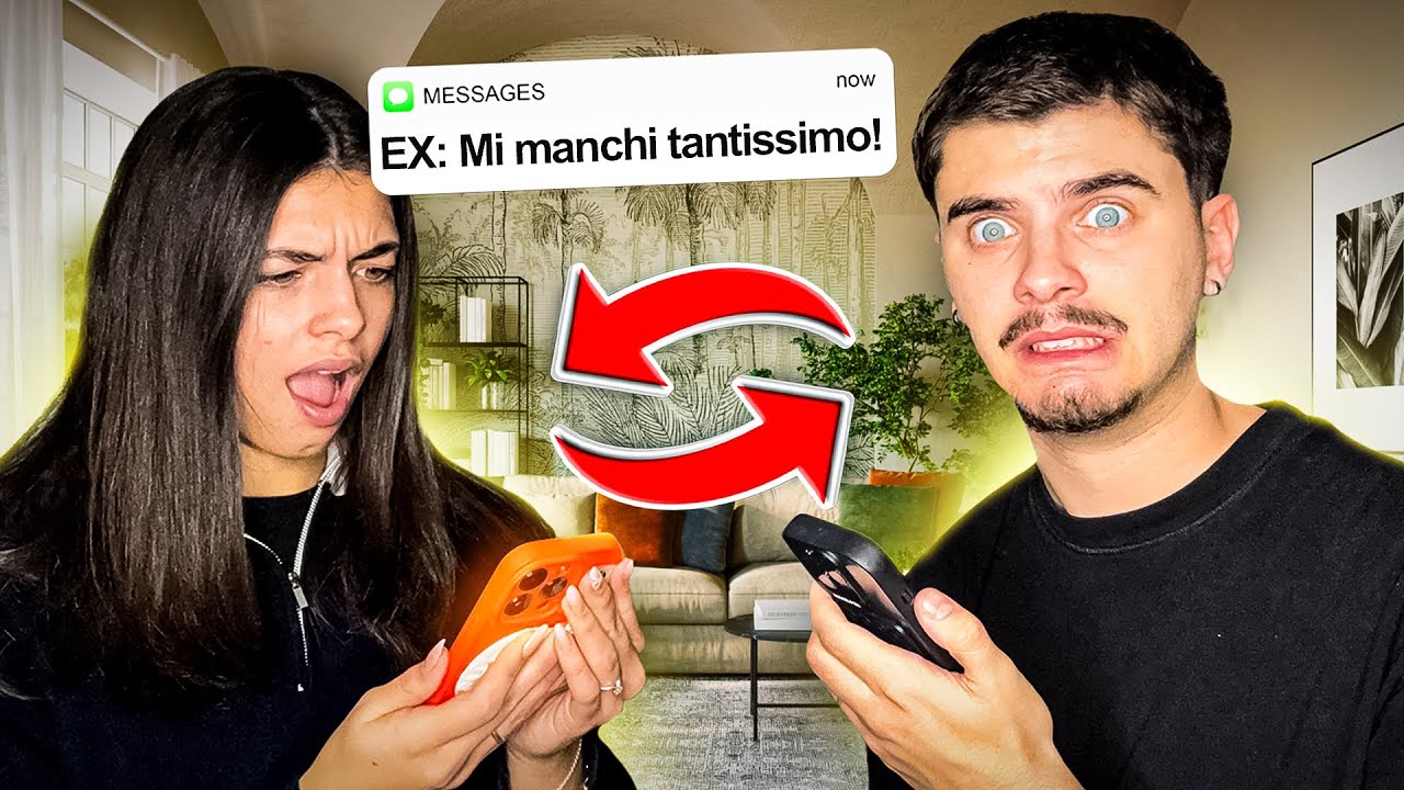 📱😱SCAMBIO IL TELEFONO CON LA MIA RAGAZZA PER 24H!