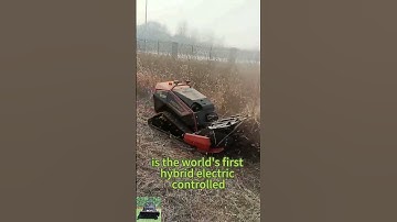 factory direct sales low price buy online cordless tracked multitasker #rcmower #lawnmower #mower