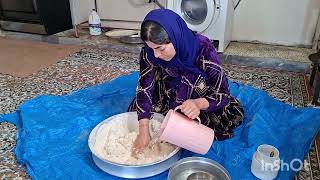 🍞Baking local bread by Fatima