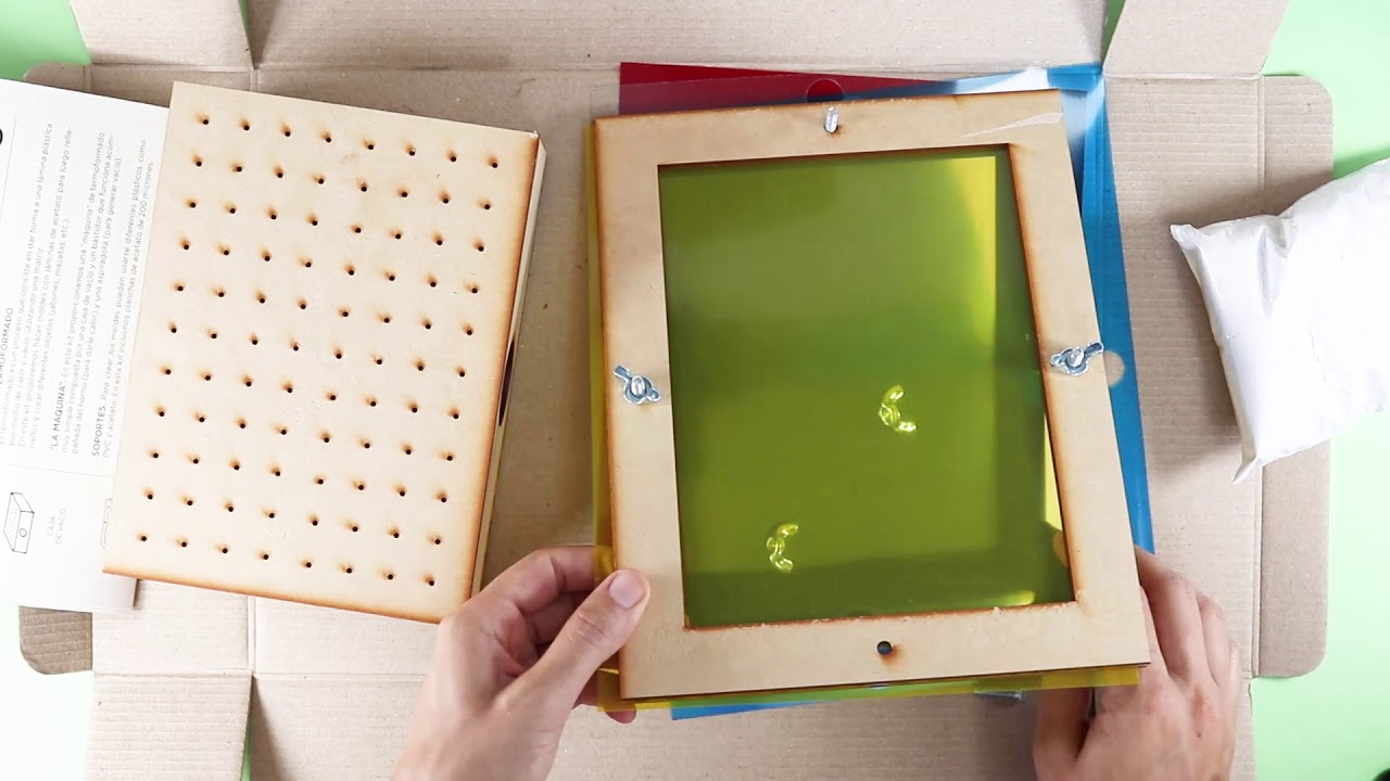 Unboxing Kit de Diseño 3D Termoformado