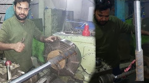 Creating Amazing Threads with a Thread Tool on a Lathe Machine | Technical skill of Thread making