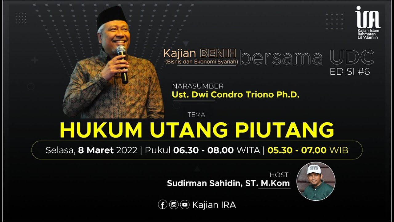 Live | Ustadz Dwi Condro Triono, Ph.D, 