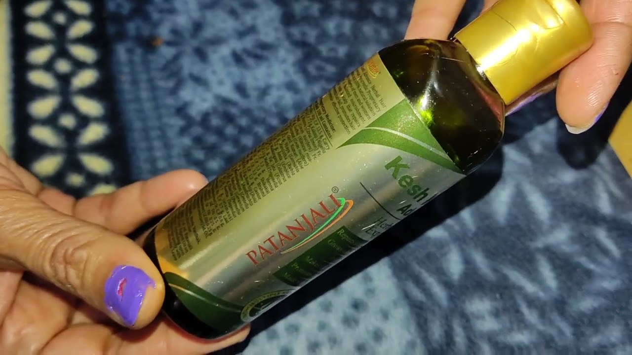 Patanjali Kesh Kanti Herbal Expert Hair Oil Review & Demo || 100% Natural  Herbal Hair Oil - YouTube