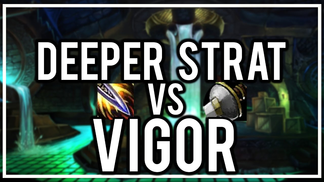 kickboxen DEEPER STRATAGEM VS VIGOR COMPARISON - Outlaw Rogue PvP WoW Legion 7.1