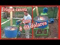 Fragua casera de madera o carbón para cuchilleria y herramientas. Económica,  Funcional y fácil