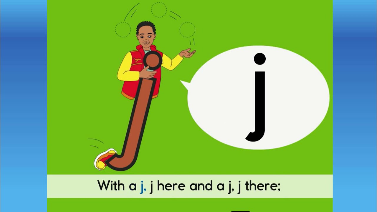 Letterland Phonic Compilation: Alphabet Letter J Stories, Songs, & Writings.