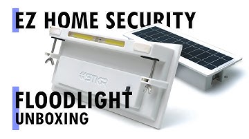 EZ Home Security Floodlight: Unboxing