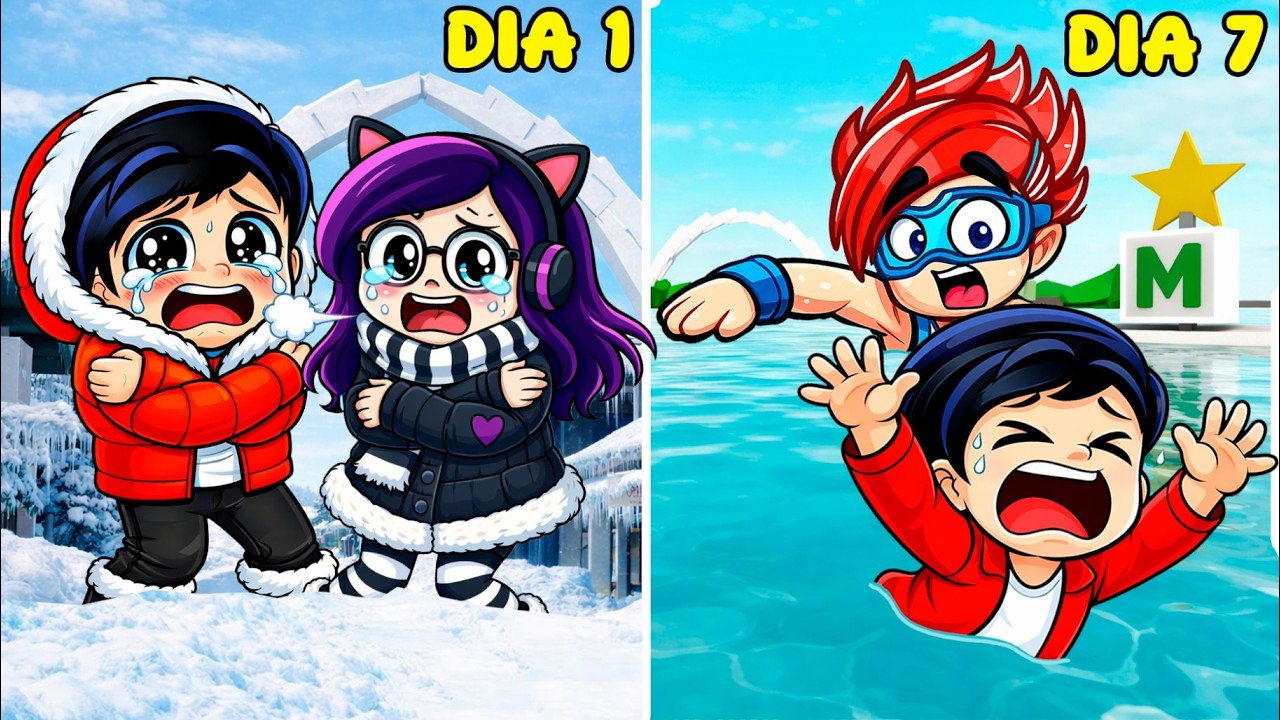 SOBREVIVIMOS A EL FIN DE BROOKHAVEN con MI FAMILIA en ROBLOX | Karim Juega