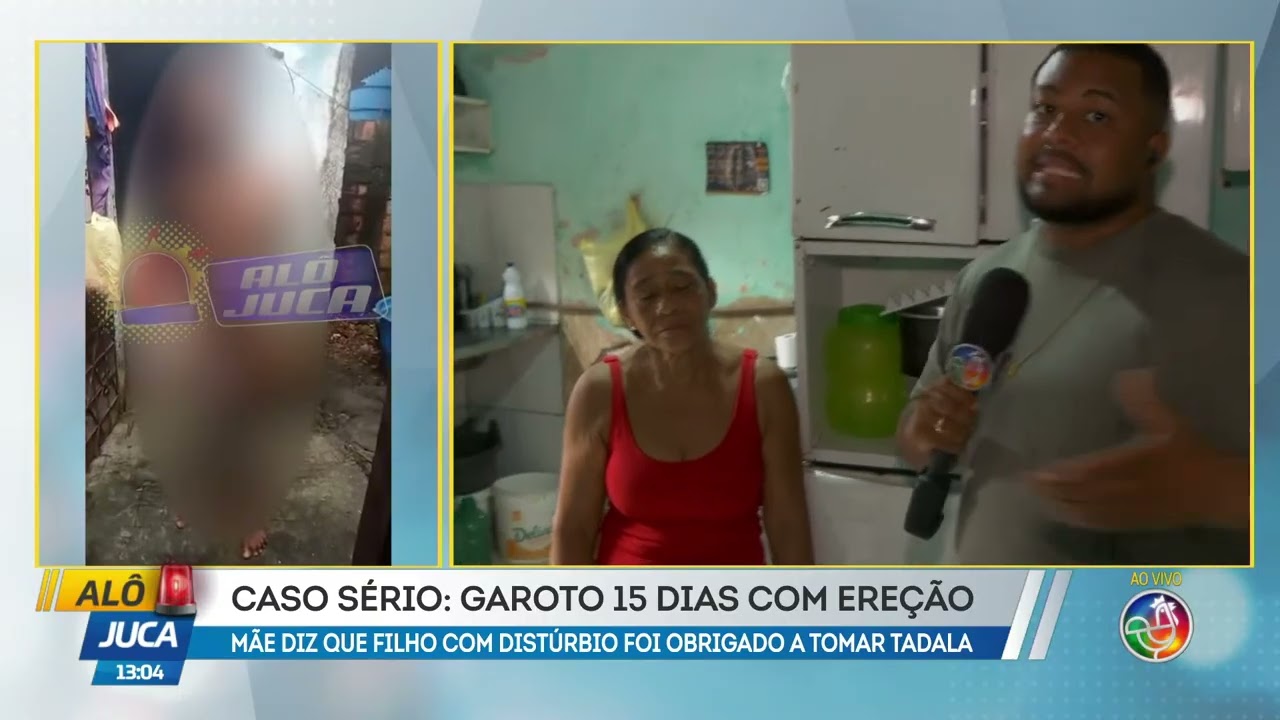 Caso sério: garoto com 15 dias com ereção  | ALÔ JUCA | TV ARATU
