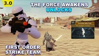 Disney Infinity 3.0 Unlocking the First Order Strike Team - The Force Awakens playset