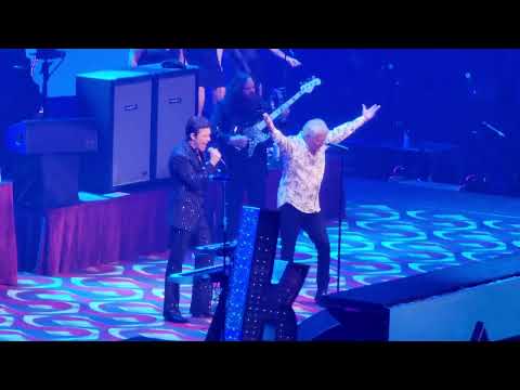 The Killers with Special Guest Iva Davies of Icehouse Singing Electric Blue in Melbourne