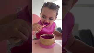 Toddler trying different foods Have you tried all those foods?  future foodie