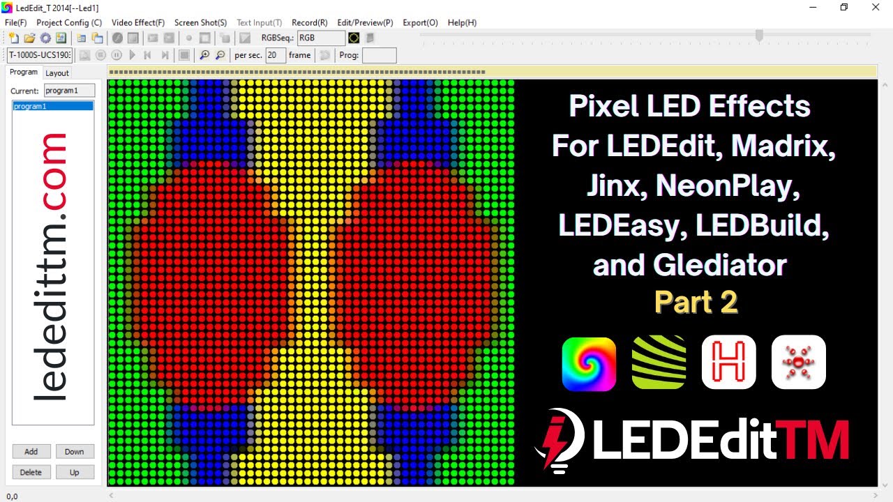 Pixel LED Effects Download for LEDEdit 02