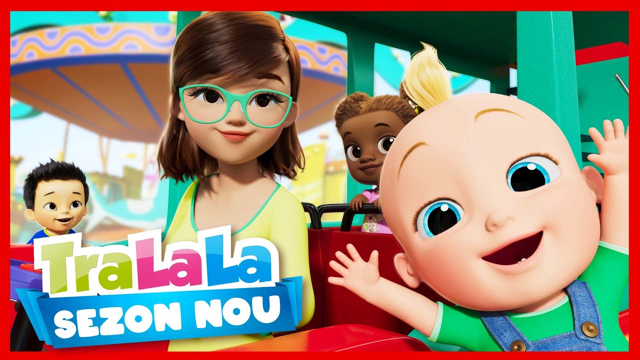 TraLaLa 🛞Autobuzul a pornit la drum  🚌 Vrum, Vrum, Vrum | Cântece Noi TraLaLa pentru Copii