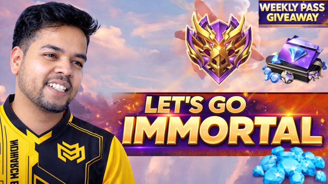 🔴Road To Mythic Immortal 🔥