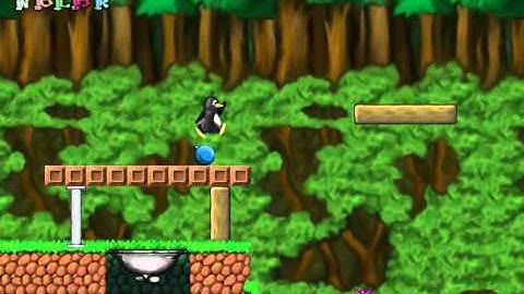 SuperTux 0.4.0 Village in the Forest speedrun