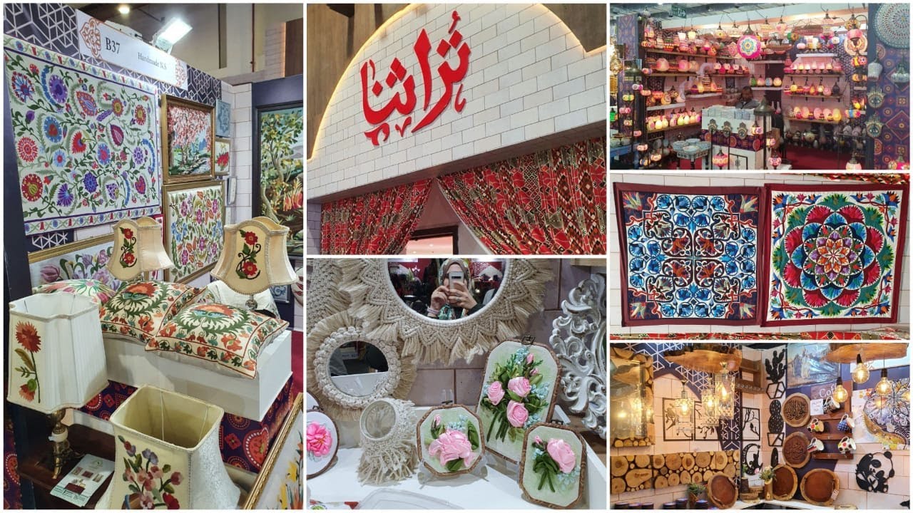 جولة في معرض تراثنا ٢٠٢١ تعالوا شوفوا الجمال والإبداع لا يفوتكم!!