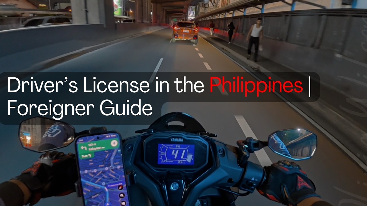 How Foreigners Can Get a Driver’s License in the Philippines | Expat Motovlog
