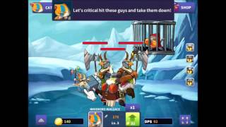 Tap Cats Idle Warfare iOS/Android gameplay screenshot 4