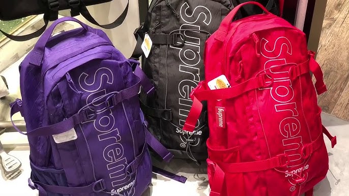 Supreme FW18 Backpack Review and Sizing!! 