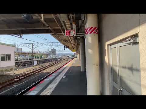 阪和線223系2500番台直通快速西九条・大阪方面行き　和歌山到着！