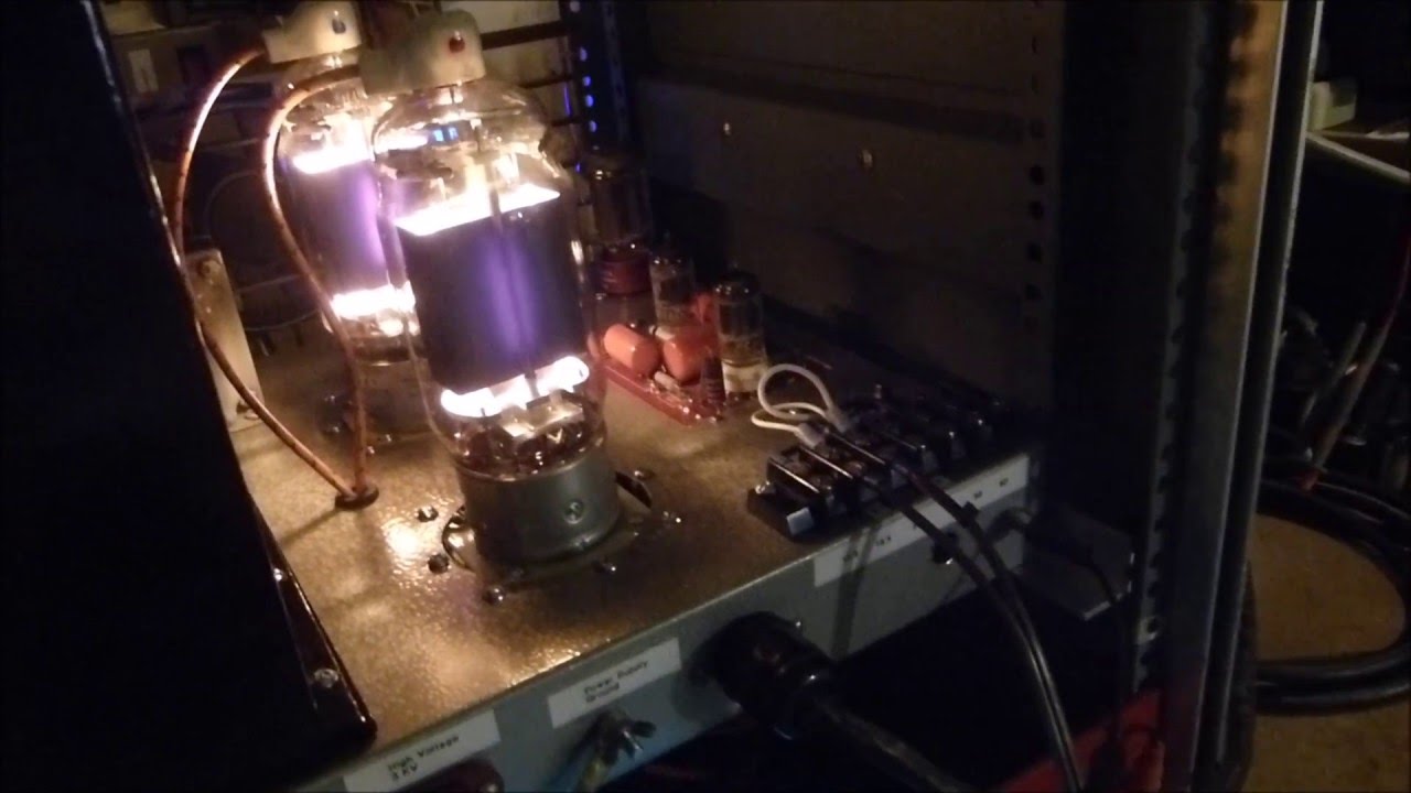 Final Update: 813 Vacuum Tube Push Pull Hi-Power Audio Power Amplifier