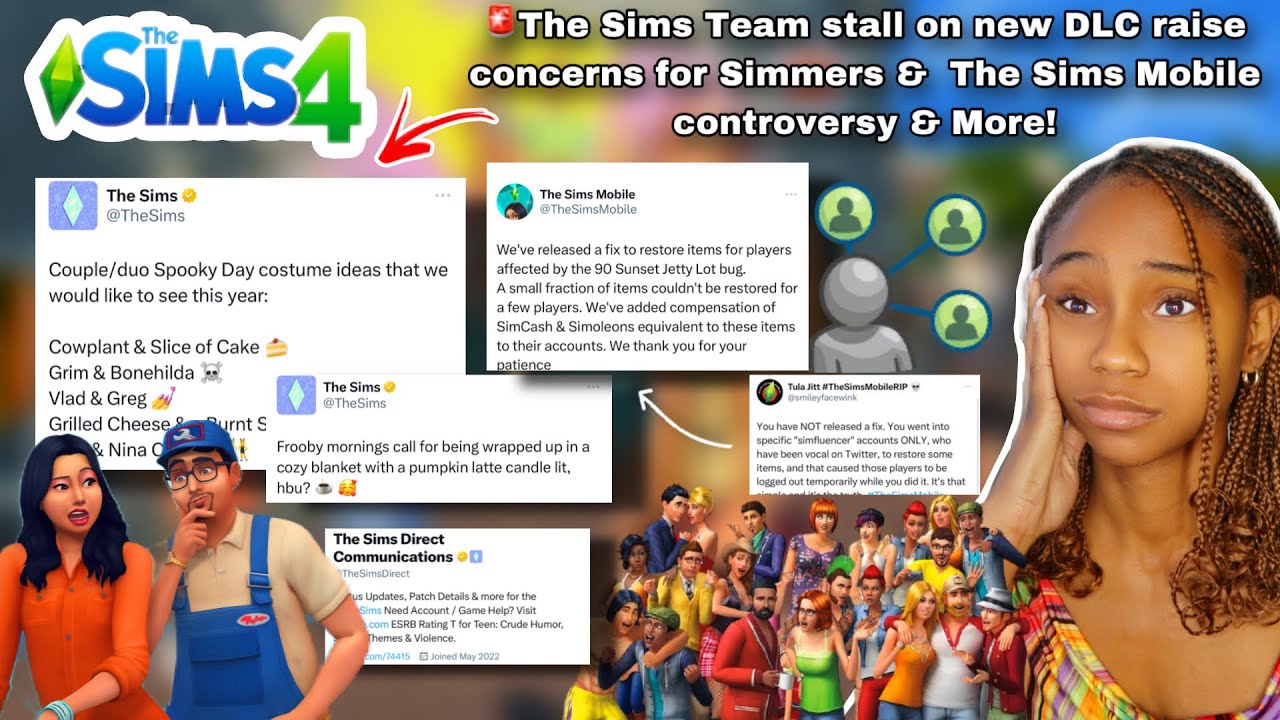 Sims Developers Roster 🚨The Sims Team stall on new DLC raise concerns for Simmers & The Sims ...