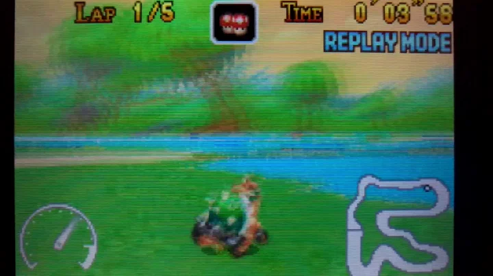 [MKSC] SNES Donut Plains 3 Flap: 12"11