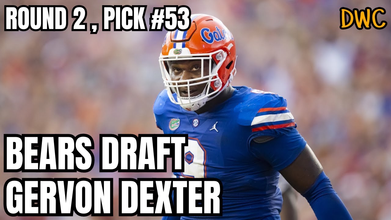 Bears Draft DT Gervon Dexter : BEEFING UP THE D-LINE || Reaction + Breakdown