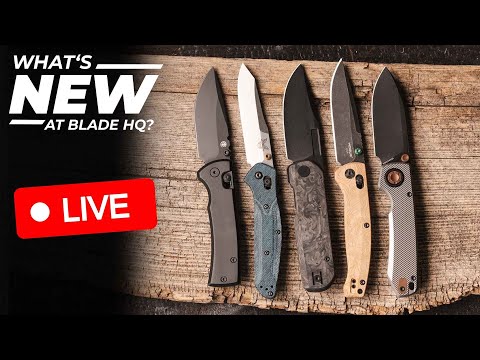 New Knives at Blade HQ for the week of 8/4/2025 LIVE