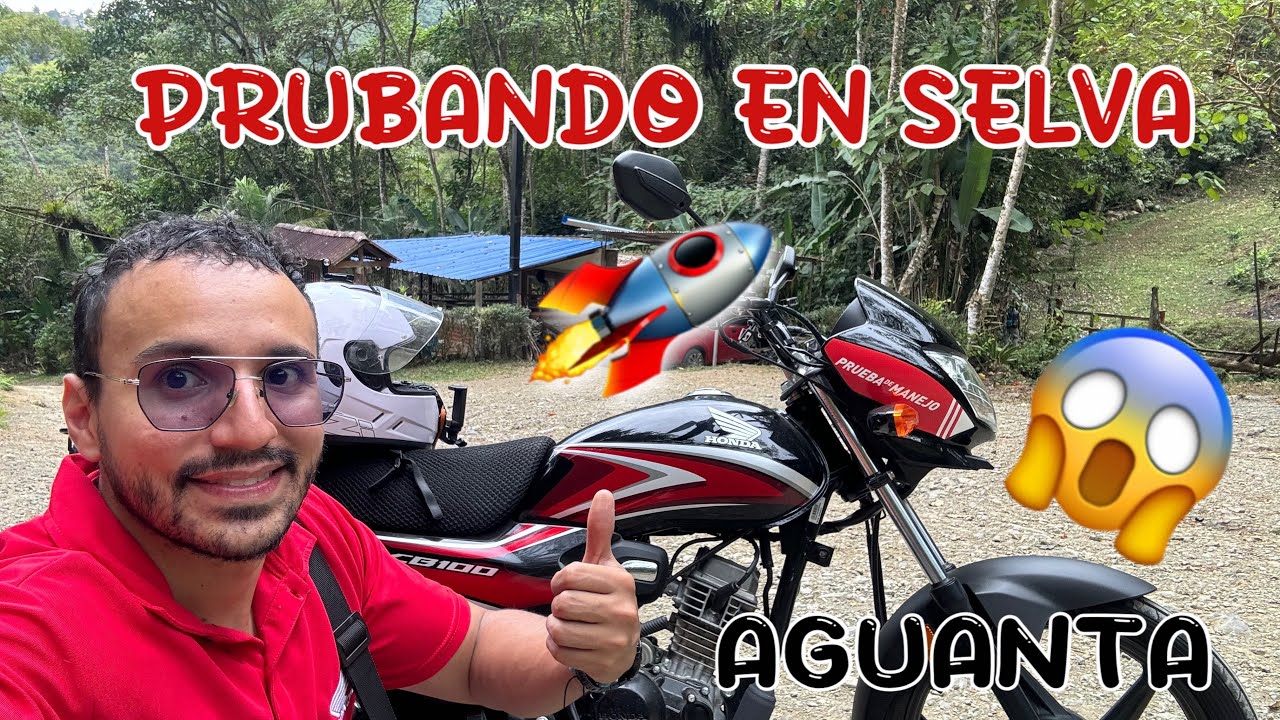 ❌SUBIENDO PENDIENTES 😱 PRUEBA DE MANEJO CB 100 💪🏼