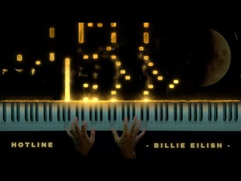 Billie Eilish - hotline (edit) || Piano Cover & Sheet Music